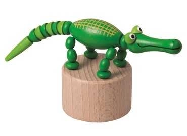 Detoa figurka naciskany krokodyl