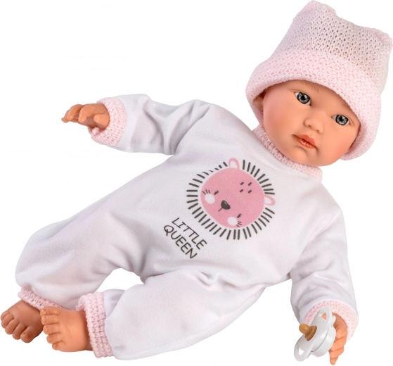 Realistyczne niemowlę, które płacze i woła „mama, tata”