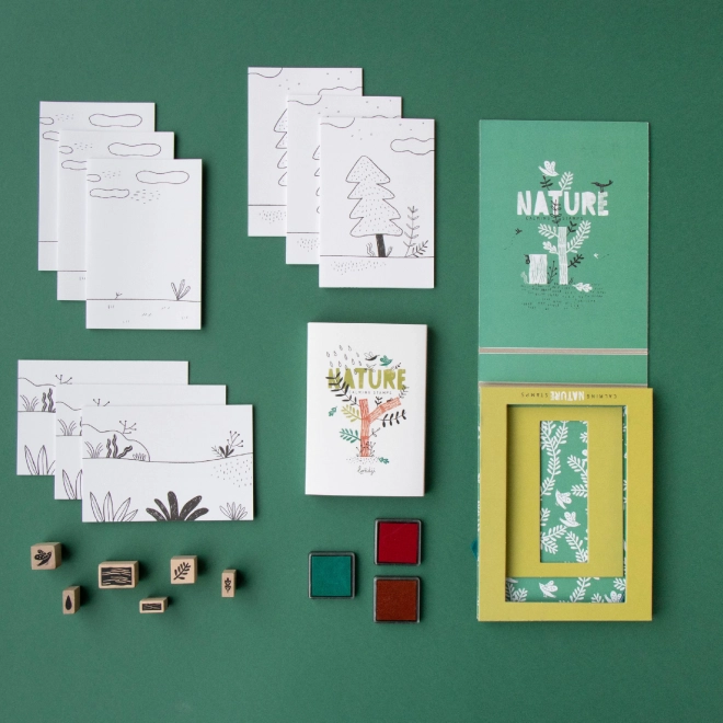 Zestaw stempli Calm Stamps Nature od Londji