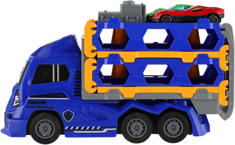 Transporter z dwoma autkami