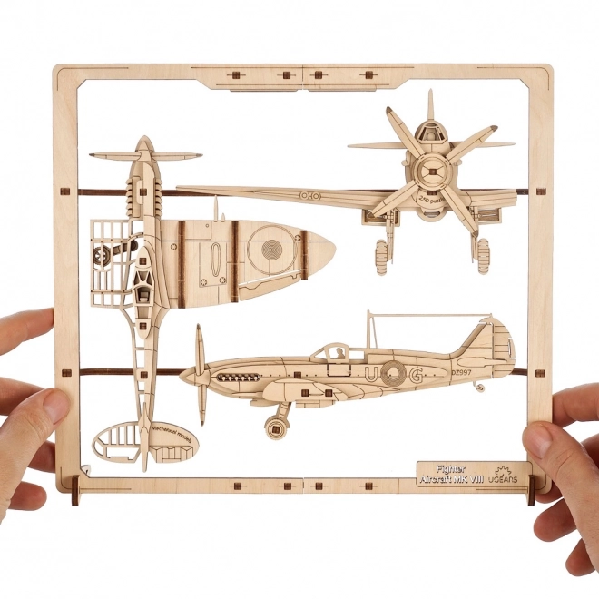 Ugears drewniane mechaniczne puzzle Myśliwiec