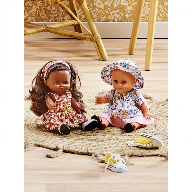 Lalka Petitcollin Bébé d'amour Ally 28 cm