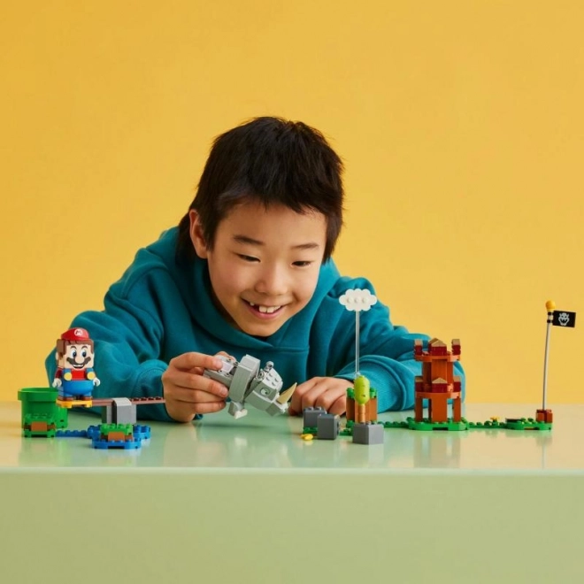 Nosorożec Rambi - Zestaw rozszerzający LEGO Super Mario