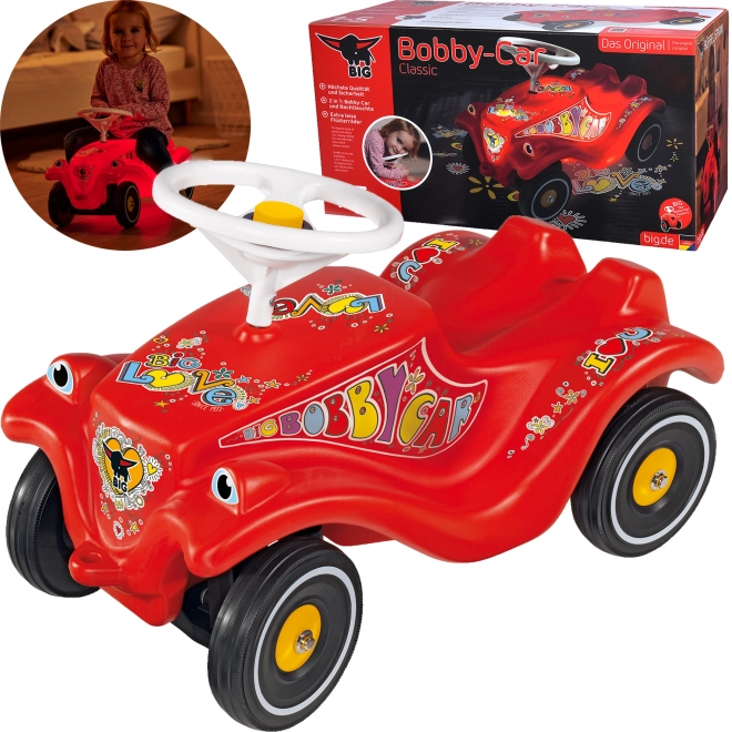 BIG Bobby Car klasyczna jeździk z klaksonem i efektami świetlnymi