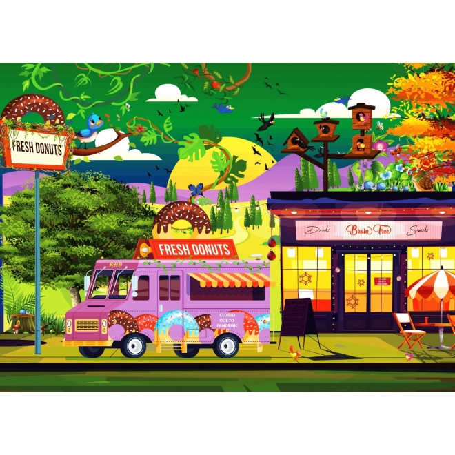 Brain Tree Puzzle Zamknięty Świat 500 elementów