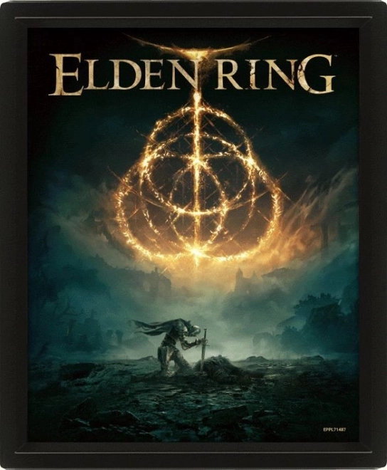 3D lentikularny plakat Elden Ring: Pole Bitwy Poległych