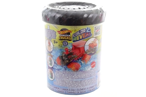 Hot Wheels monster truck z wodnym efektem