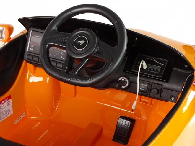Dziecięcy samochód na baterie McLaren GT pomarańczowy