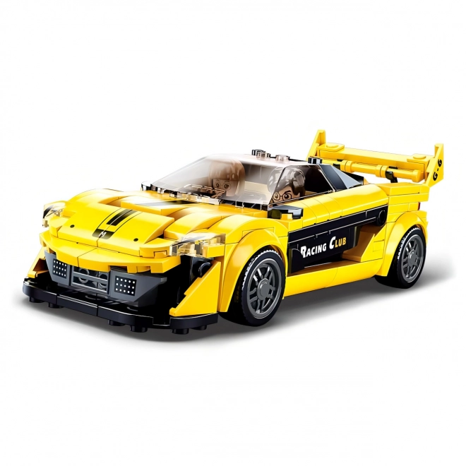 Sluban Model Cegły M38-B0956 Żółty angielski sportowy samochód