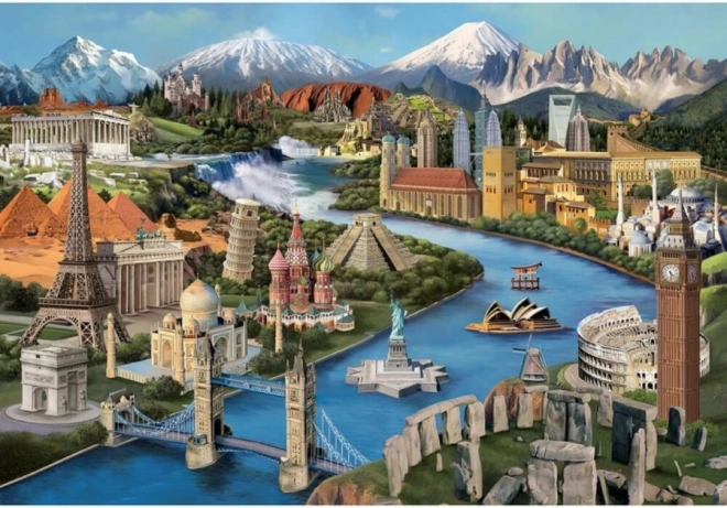 ANATOLIAN Puzzle Cuda świata 2000 elementów