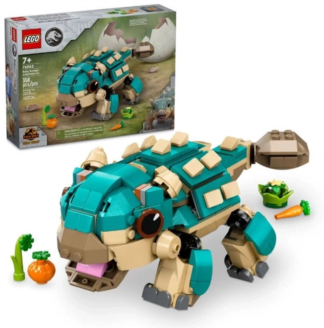 LEGO Jurassic World 76962 Mały Ankylosaurus Bumpy