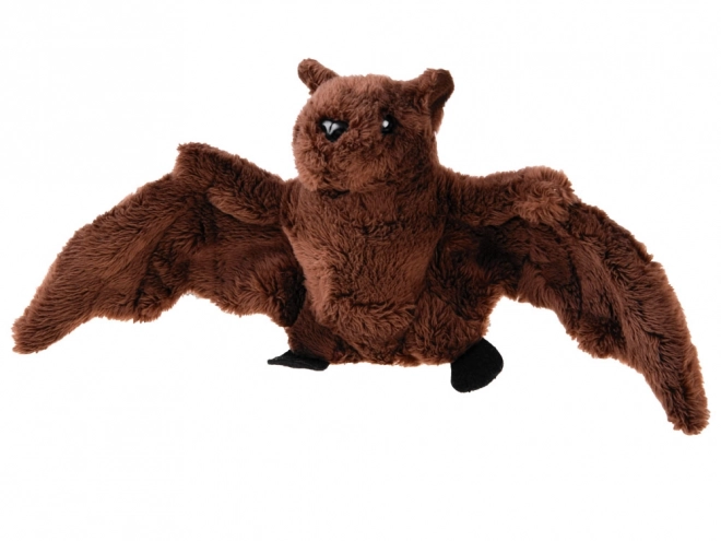 Maskot pluszowy nietoperz brązowy 30 cm 13964
