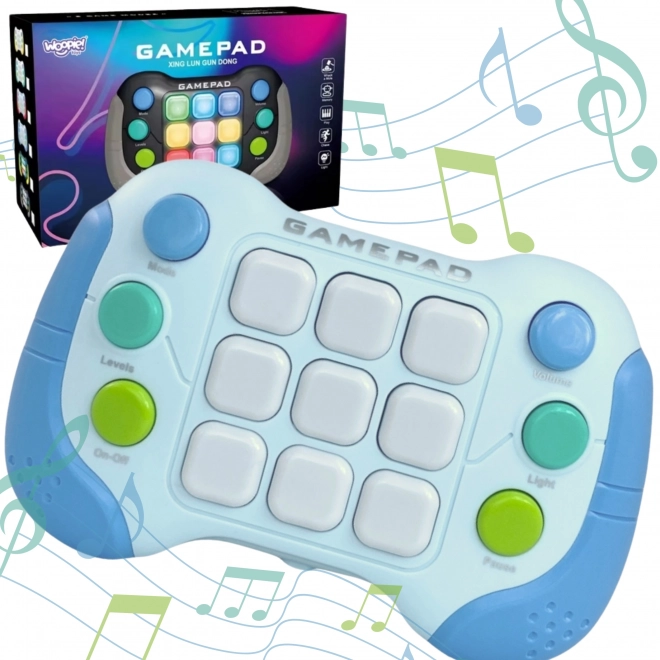 Elektroniczna gra WOOPIE Pop-It Fidget Toy Gamepad niebieski