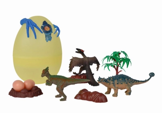 Dino jajo z akcesoriami, 3 rodzaje, DP6