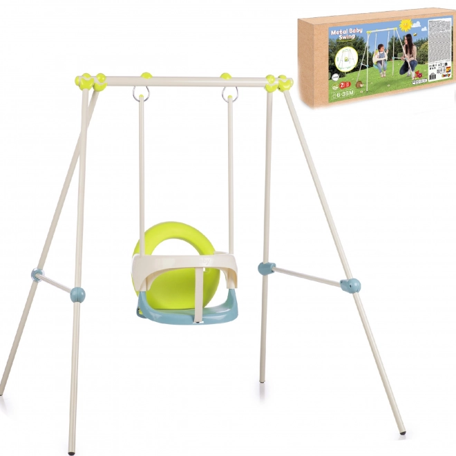Huśtawka Baby 120 cm, metalowa konstrukcja