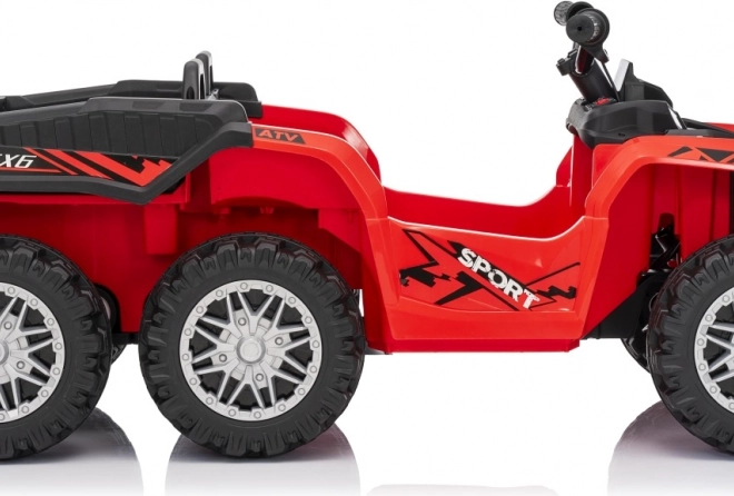 Dziecięca Czterokołowiec Quad Sport TX ATV czerwona