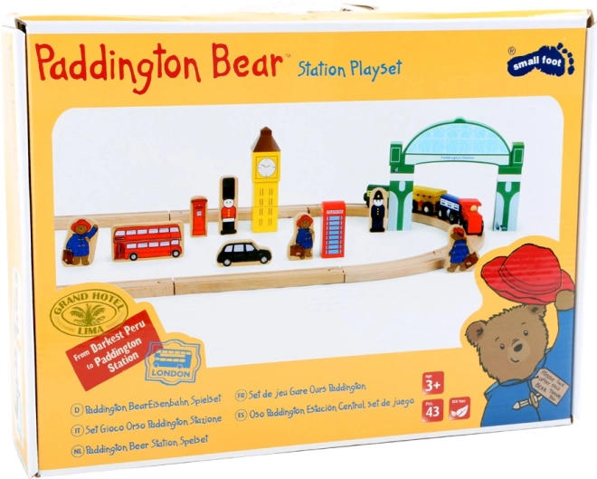 Mała Stópka Drewniana kolejka Paddington 43 części