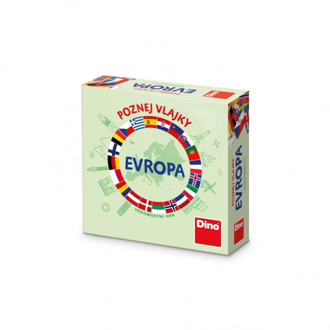 Dino Gra Podróżna Poznaj Flagi Europy