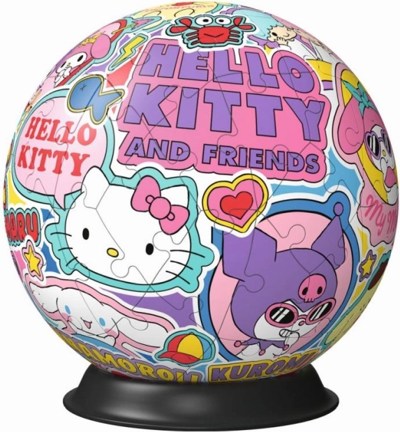3D puzzle kula Hello Kitty EasyClick