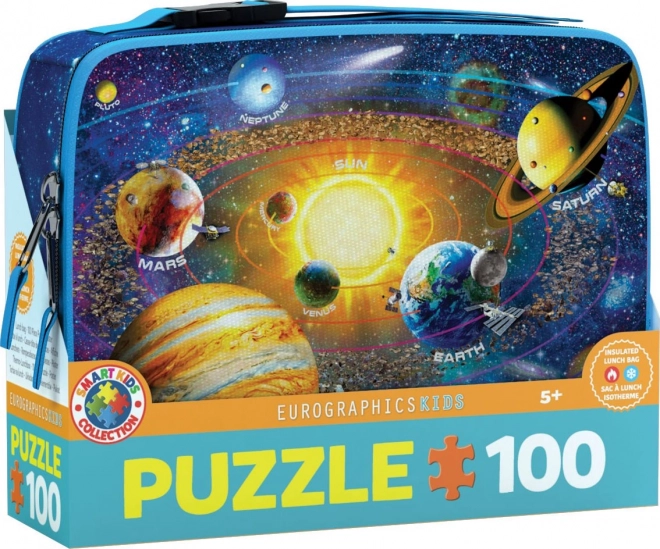 Puzzle w pudełku Eksploracja Układu Słonecznego 100 elementów