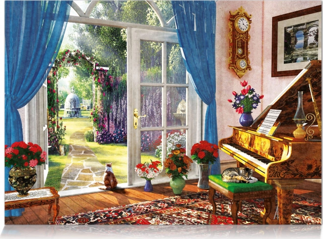 Puzzle Widok z drzwi pokoju 1000 elementów