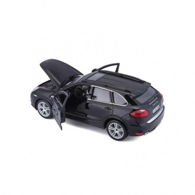 Metalowy model Porsche Cayenne Turbo czarny 1/24