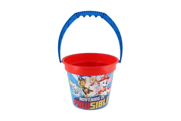 Okrągłe wiaderko 3,4 l plastikowe Psi Patrol/Paw Patrol 23,5x17,5cm 12m+ Wader