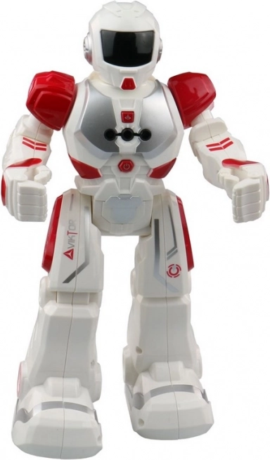 Interaktywny robot Viktor 27 cm, 21 funkcji, czerwony