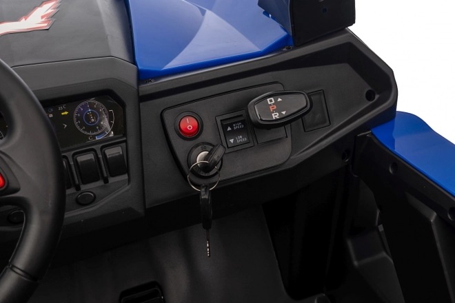 Dziecięcy elektryczny buggy UTV-MX niebieski