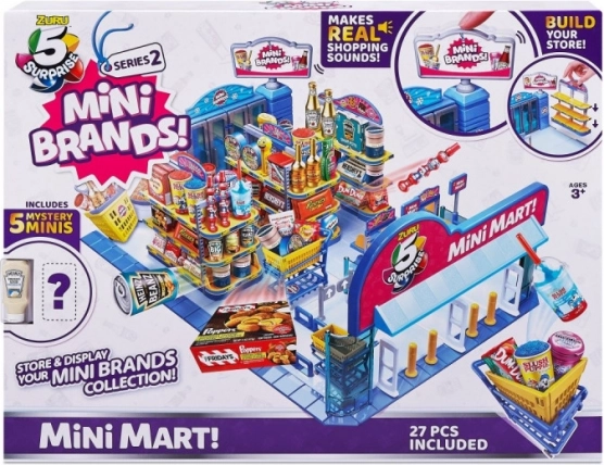 Zestaw figurek Mini Brands Global Minimarket