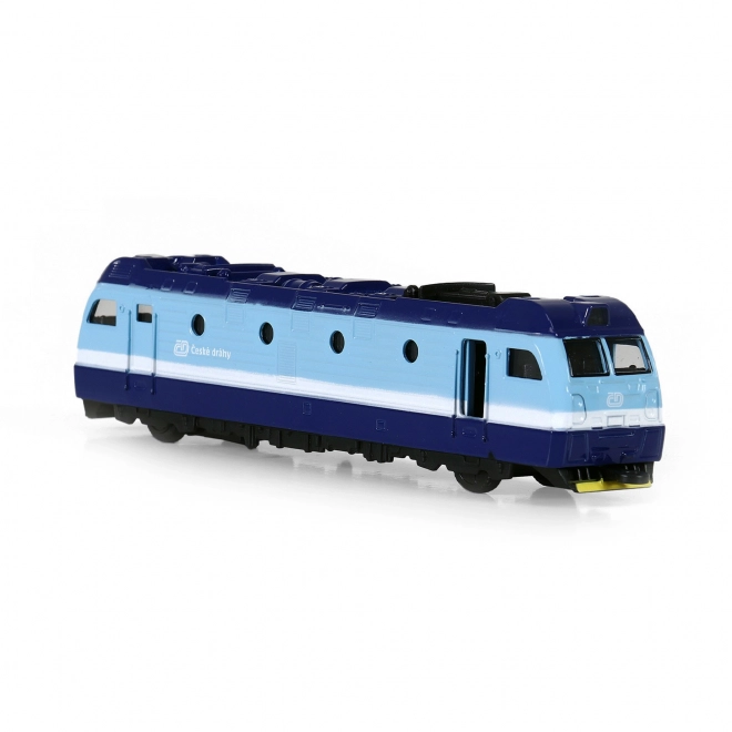 Metalowa lokomotywa České dráhy 17 cm