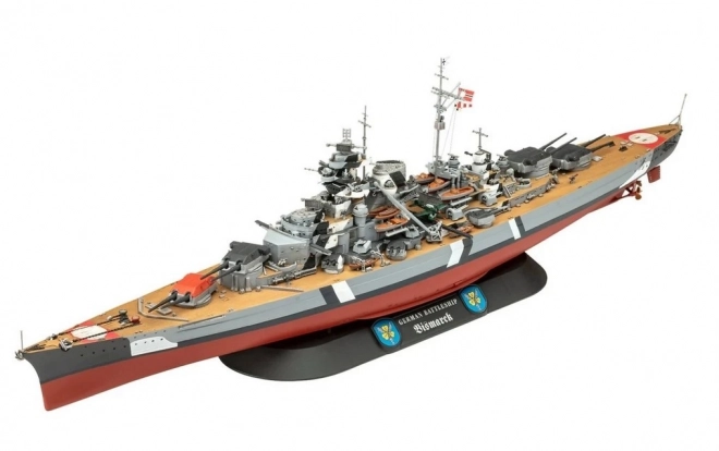 Zestaw upominkowy Revell Legendarny Bismarck 1/700