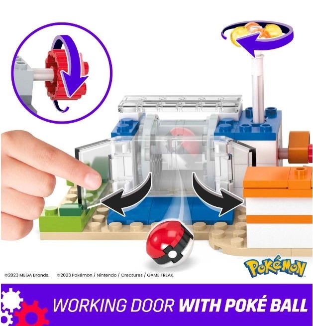 Klocki Pokémon Leśne Centrum