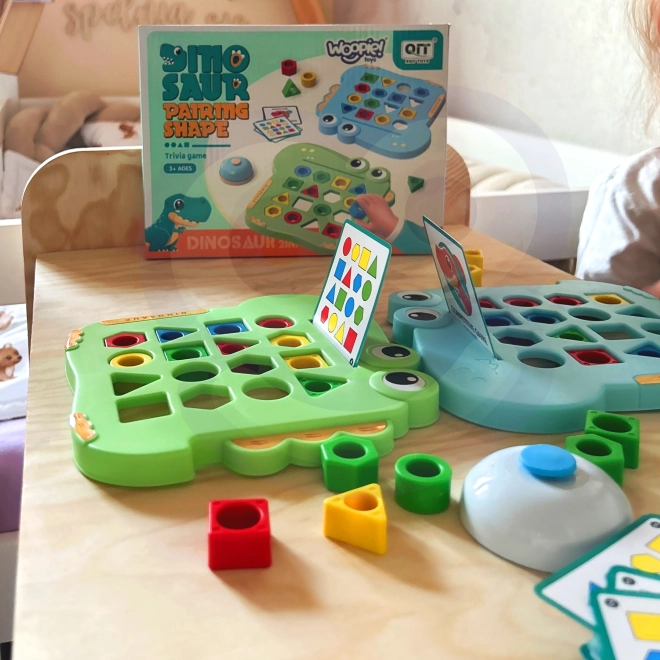 Woopie Montessori układanka dinozaur - Gra zręcznościowa