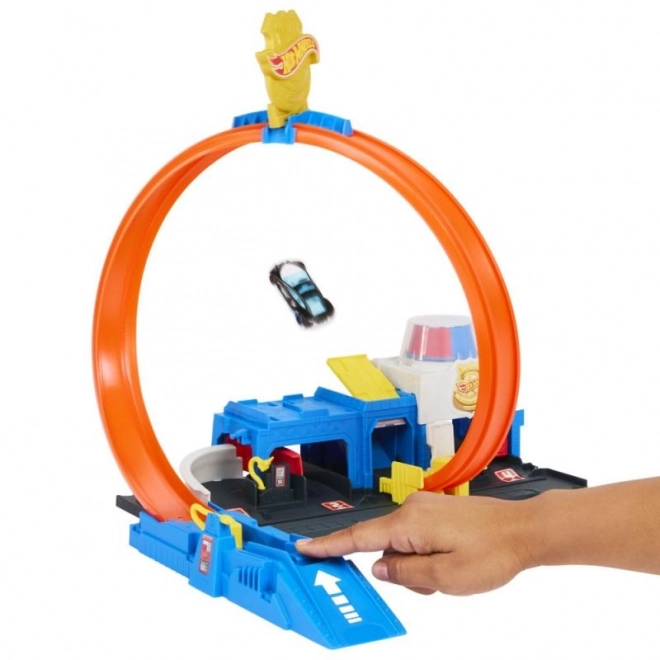 Super posterunek policji Hot Wheels
