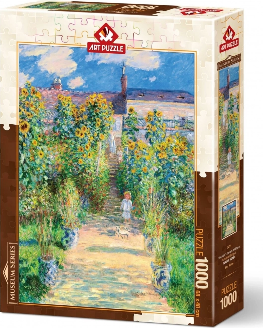ART PUZZLE Seria Muzealna: Ogród Artysty w Vetheuil 1000 części