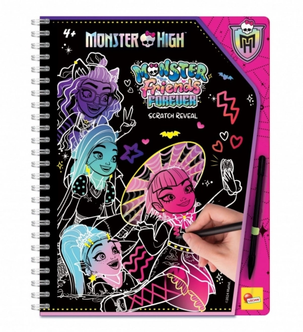 Scratch Discover Sketchbook Scratch Discover Monster High Forever Friends