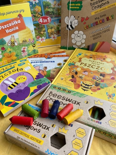 Ekologiczne kredki woskowe Junior 6 szt.
