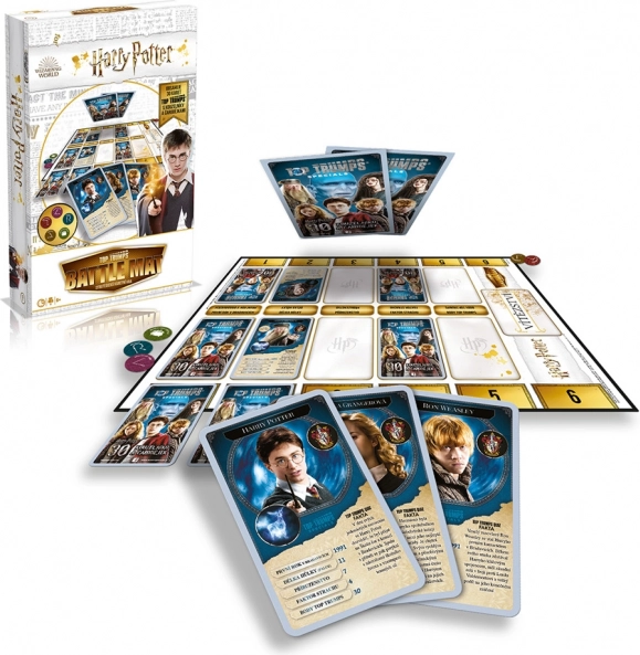 Gra towarzyska Harry Potter Top Trumps Battle Mat