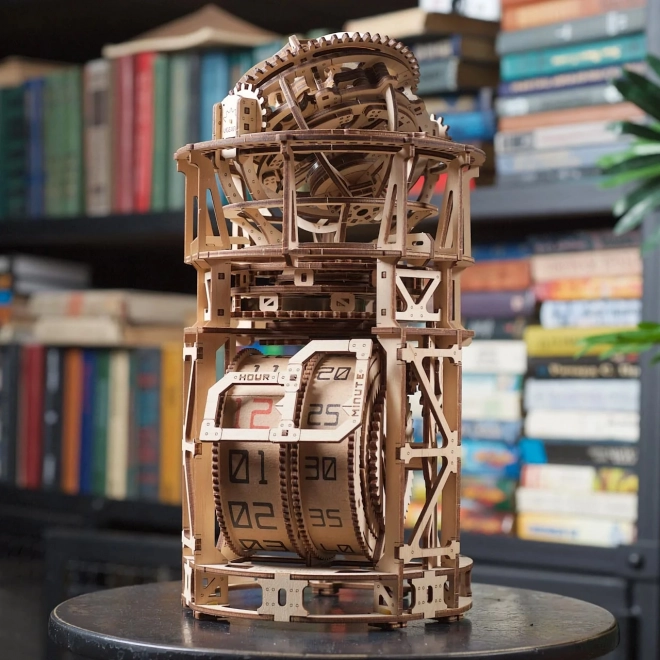 Ugears drewniany model mechaniczny mechanizmu zegarowego z tourbillonem