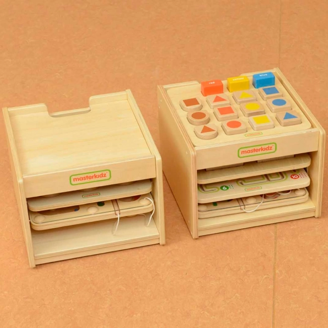 Drewniana szafka na tablice Masterkidz