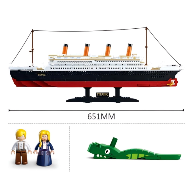 Sluban Titanic M38-B0577 Titanic duży