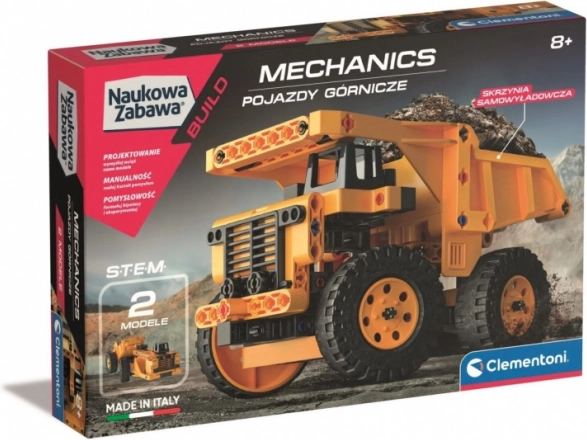 Zestaw mechanicznego laboratorium – pojazdy górnicze