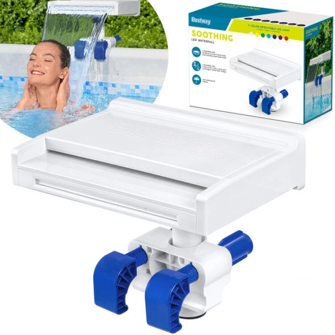 Wodospad Bestway Flowclear z oświetleniem LED