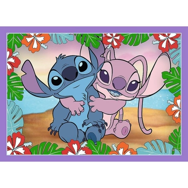 Puzzle Lilo & Stitch 4w1 Szalony dzień Trefl