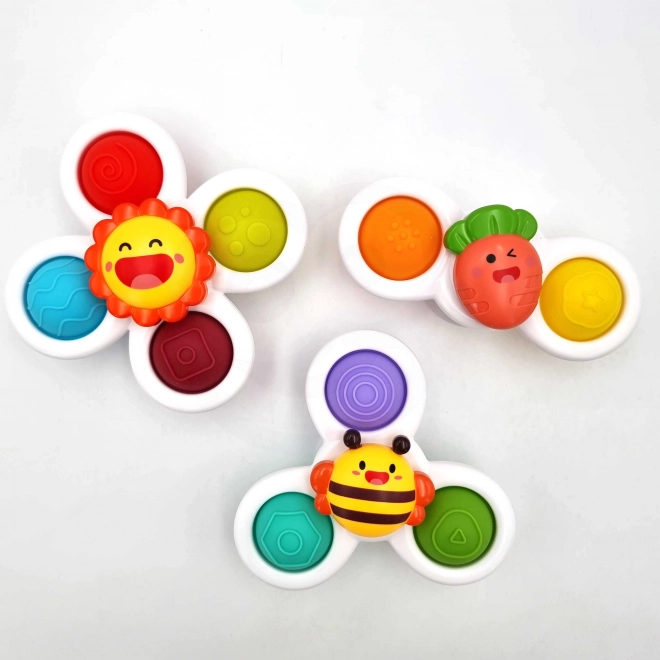Zabawka dla dzieci WOOPIE 3w1 Spinner