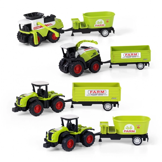 Traktor z przyczepą z kolekcji Moja mała farma