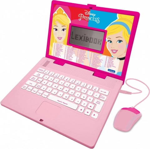 Dziecięcy edukacyjny laptop Disney Księżniczki