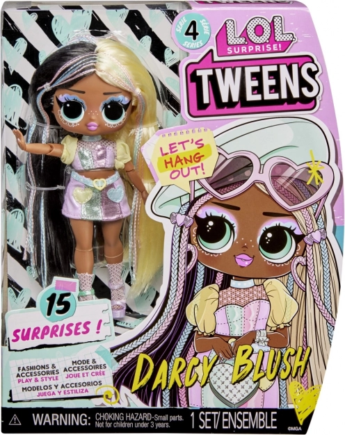 Lalka L.O.L. Surprise Tweens Seria Podstawowa - Darcy Blush