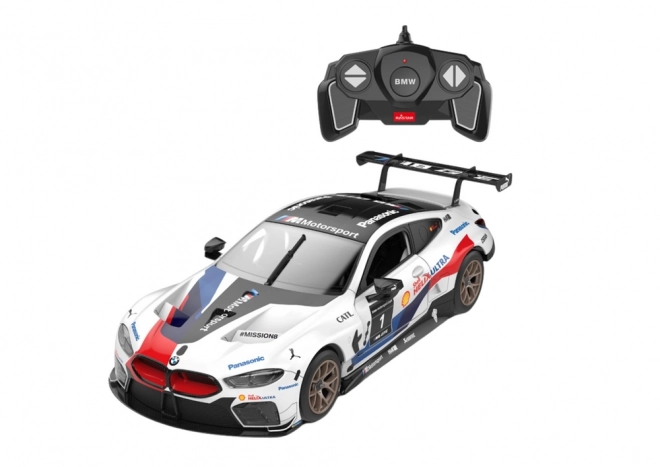 Rastar RC zestaw konstrukcyjny 1:18 BMW M8 GTE biały 66 elementów